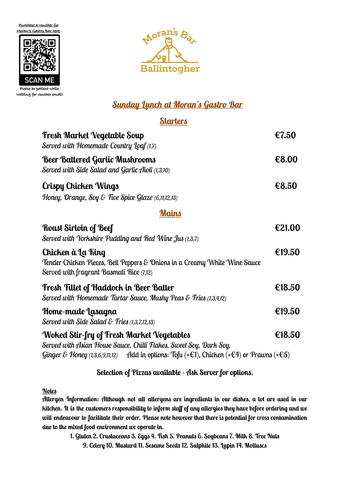 Sunday Lunch