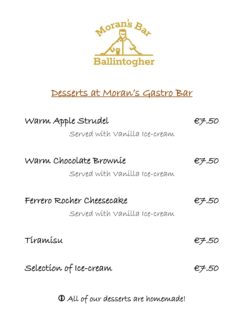 Desserts